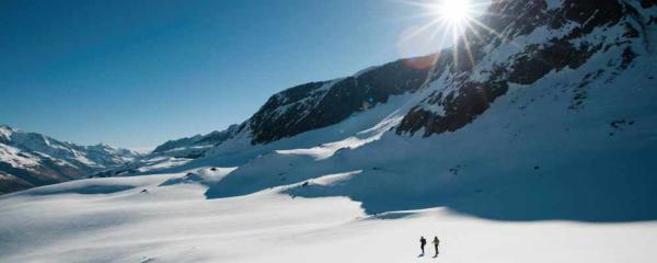 Gletscher. Momente