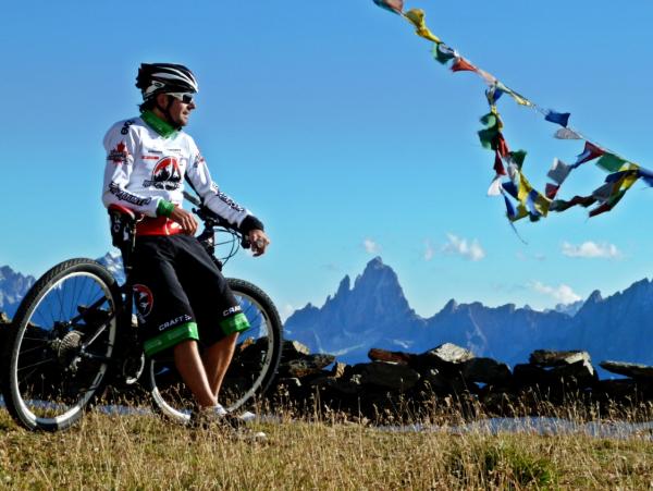 Avventura mountainbike 