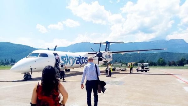 Volo diretto con Skyalps